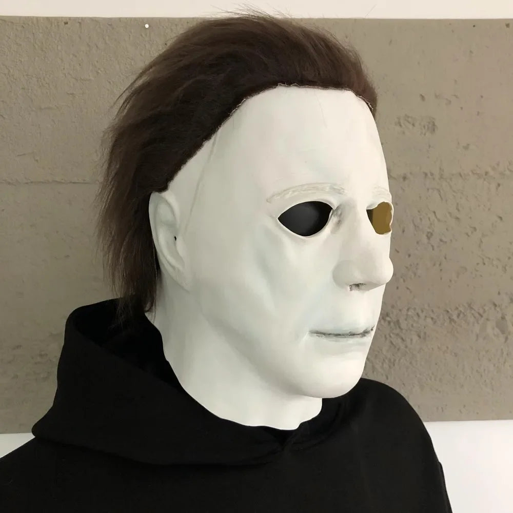 Maschera Michael Myers Halloween 2025 - Cosplay Horror Killer Demone Lattice Carnevale Masquerade