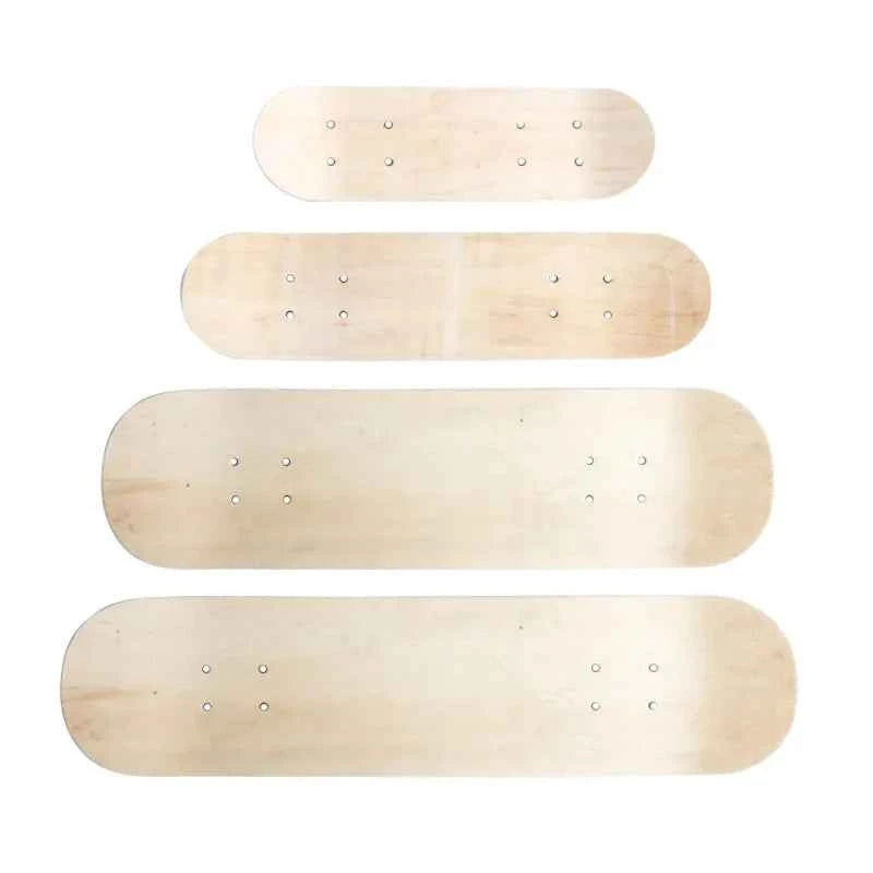 Skateboard Whiteboard 43cm 60cm 72cm 80cm Hand drawn Drawing Original Wooden Board DIY Blank Skateboard Children's Skate Board