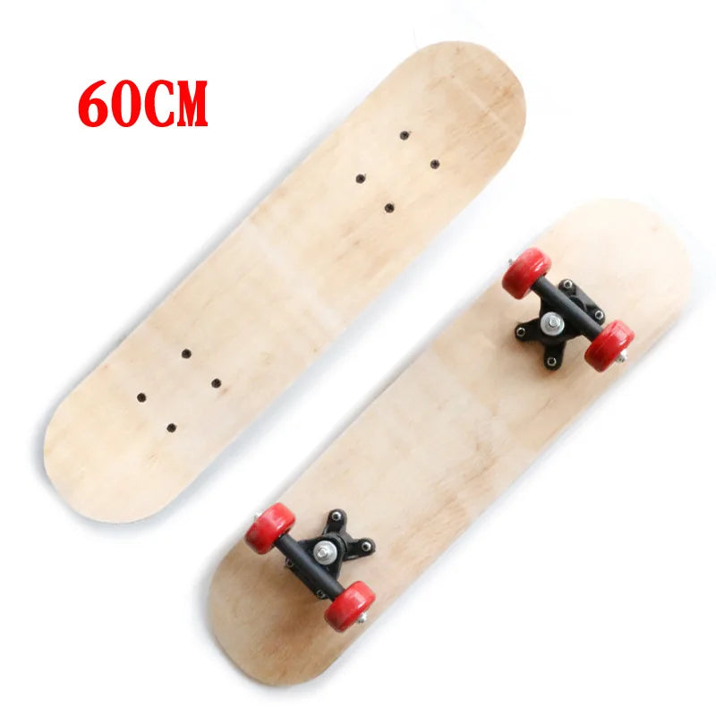 Skateboard in Legno da Disegnare – Tavola Bianca DIY giochi per Bambini e Creativi