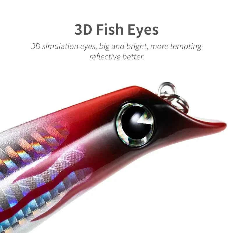 13CM25G Tenya Kabura Senuelos Pesca Fishing Lures Crankbait Wobbler Isca Artificial Hard Bait Whopper Plopper Vissen Accessories