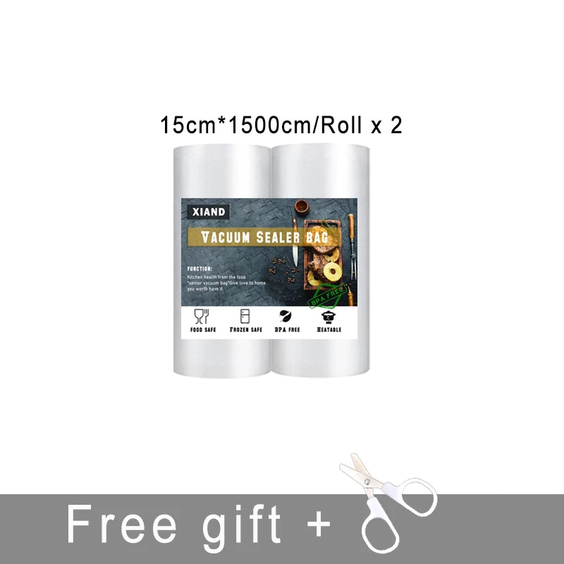 Vacuum Bags For Food Storage Bags Vacuum Sealer Food Bags Vacuum Packaging 12/15/20/22/25/28cm*1500cm/Rolls