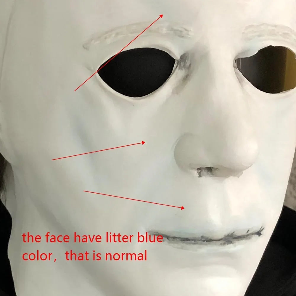 Maschera Michael Myers Halloween 2025 - Cosplay Horror Killer Demone Lattice Carnevale Masquerade