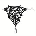 Bracciale Gotico Ragnatela – Accessorio Donna per Halloween e Feste a Tema