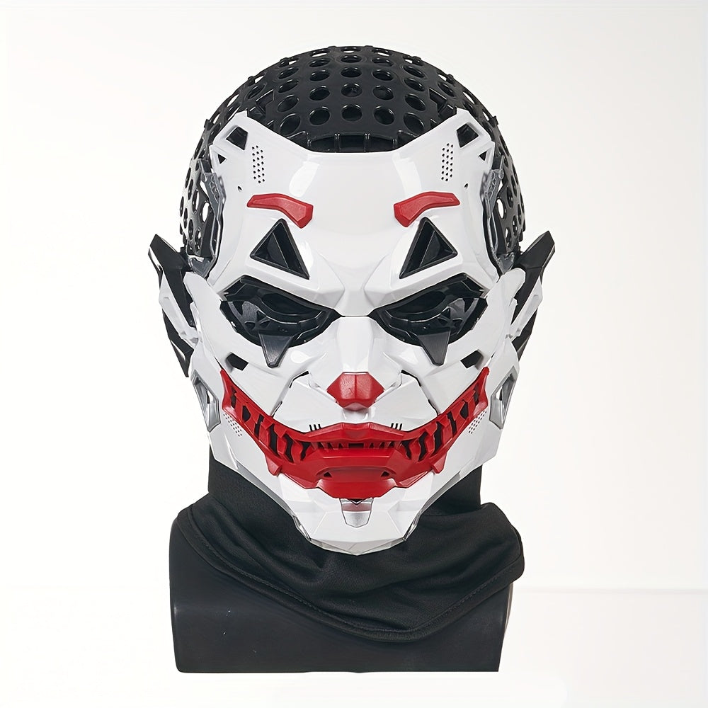 Maschera Joker Clown Halloween – Accessorio Horror per Feste e Carnevale