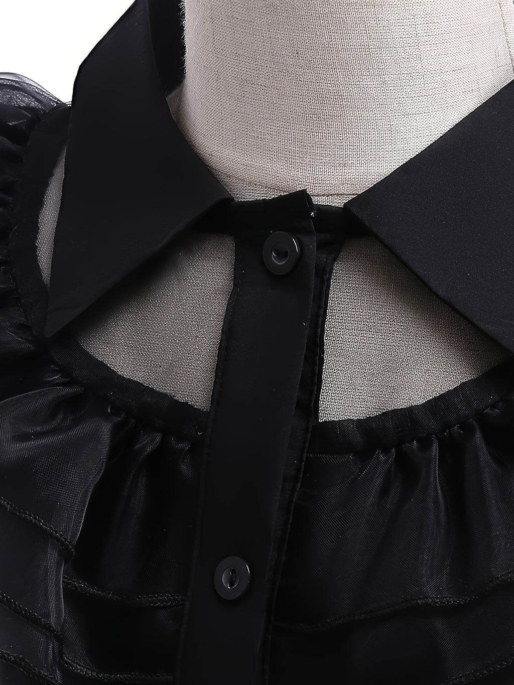 Vestito Principessa Gotica Bambina Nero – Costume Elegante per Halloween e Feste