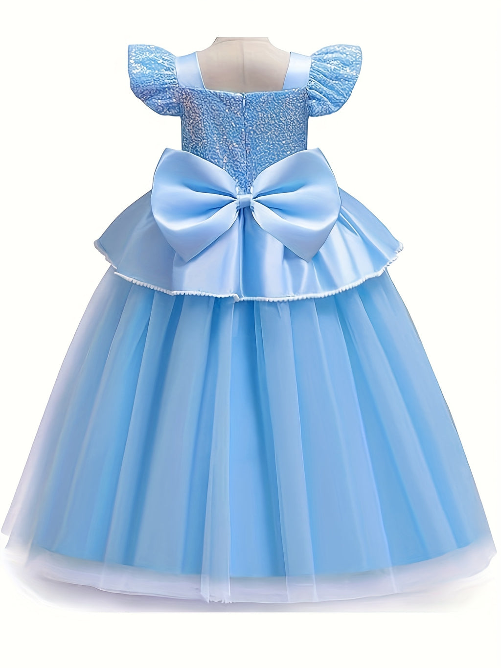 Vestito Principessa Bambina con Accessori – Costume Elegante per Carnevale Halloween e Feste