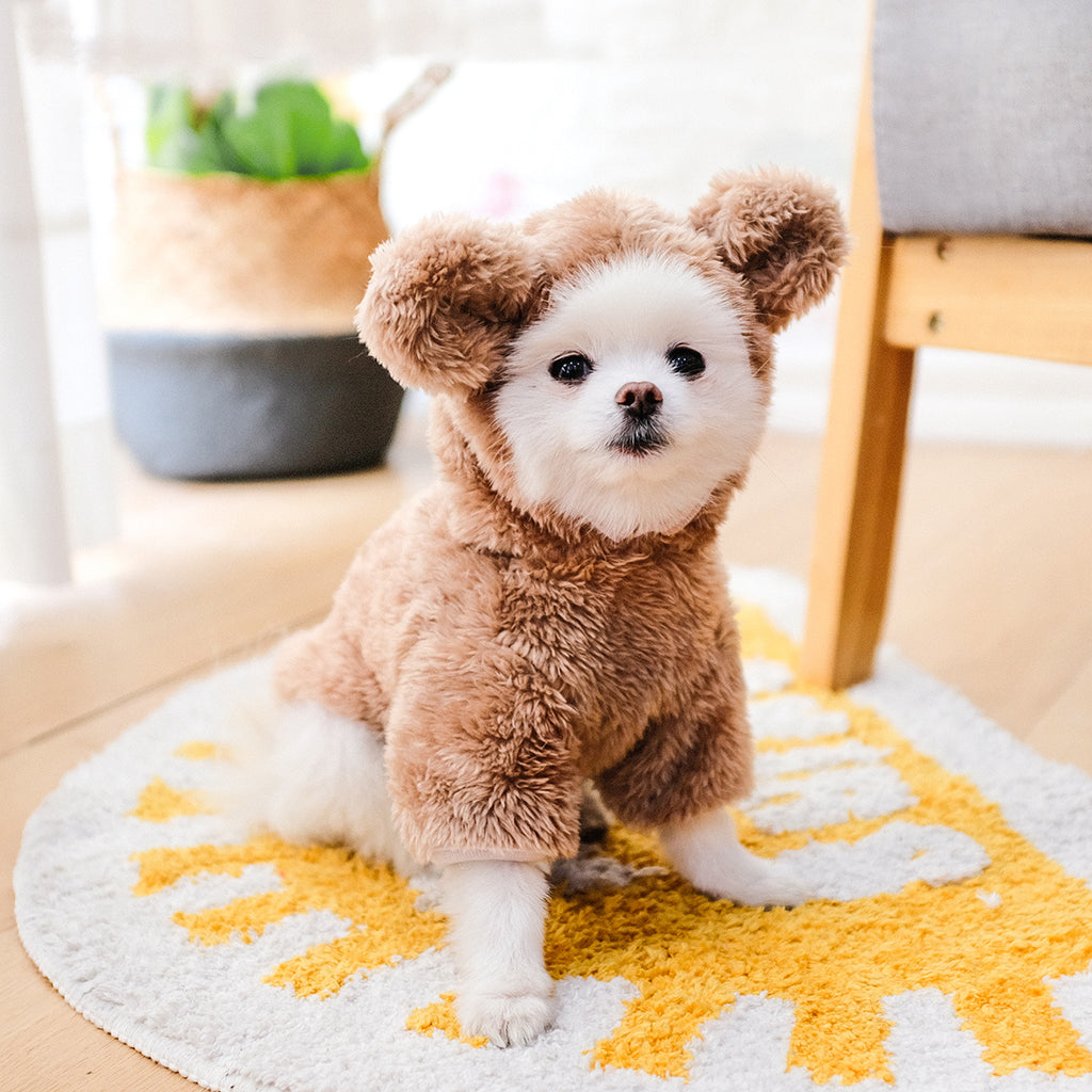 Costume Caldo Orsetto Teddy Bear per Cani e Gatti - Pet Costumes Adorabili