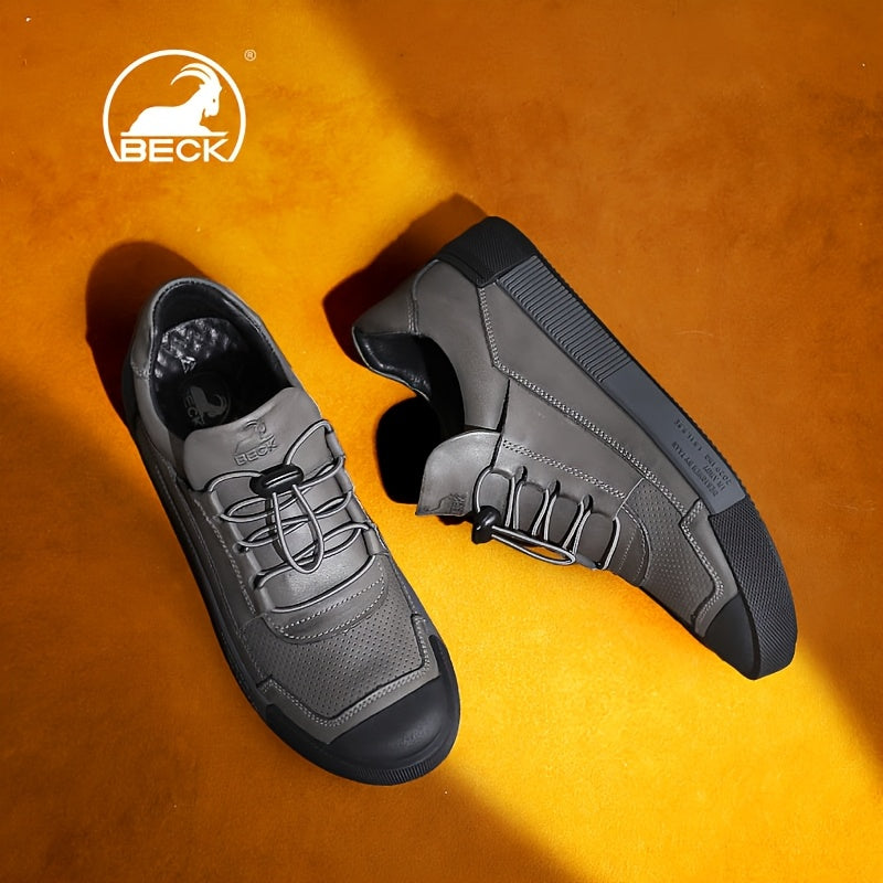 [Genuine Breathable] Genuine Breathable | Men's Casual Shoes | Fashion Lace Up Comfortable