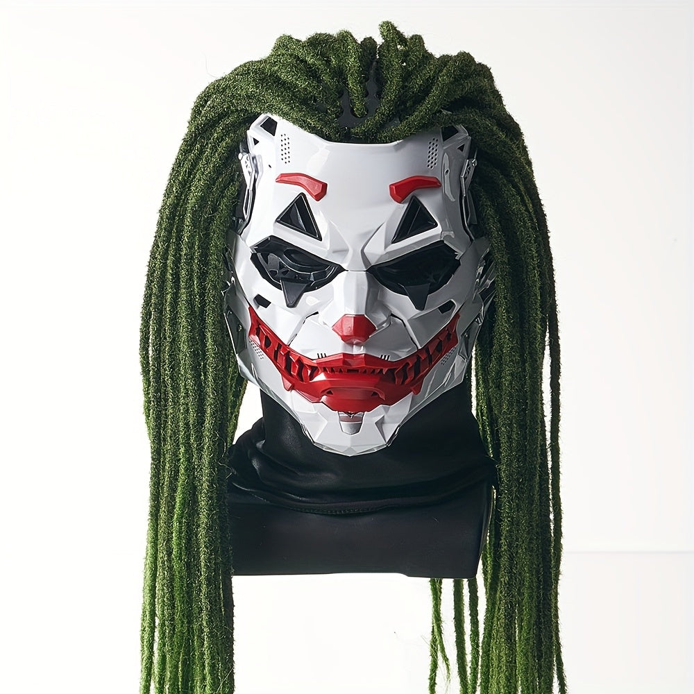 Maschera Joker Clown Halloween – Accessorio Horror per Feste e Carnevale