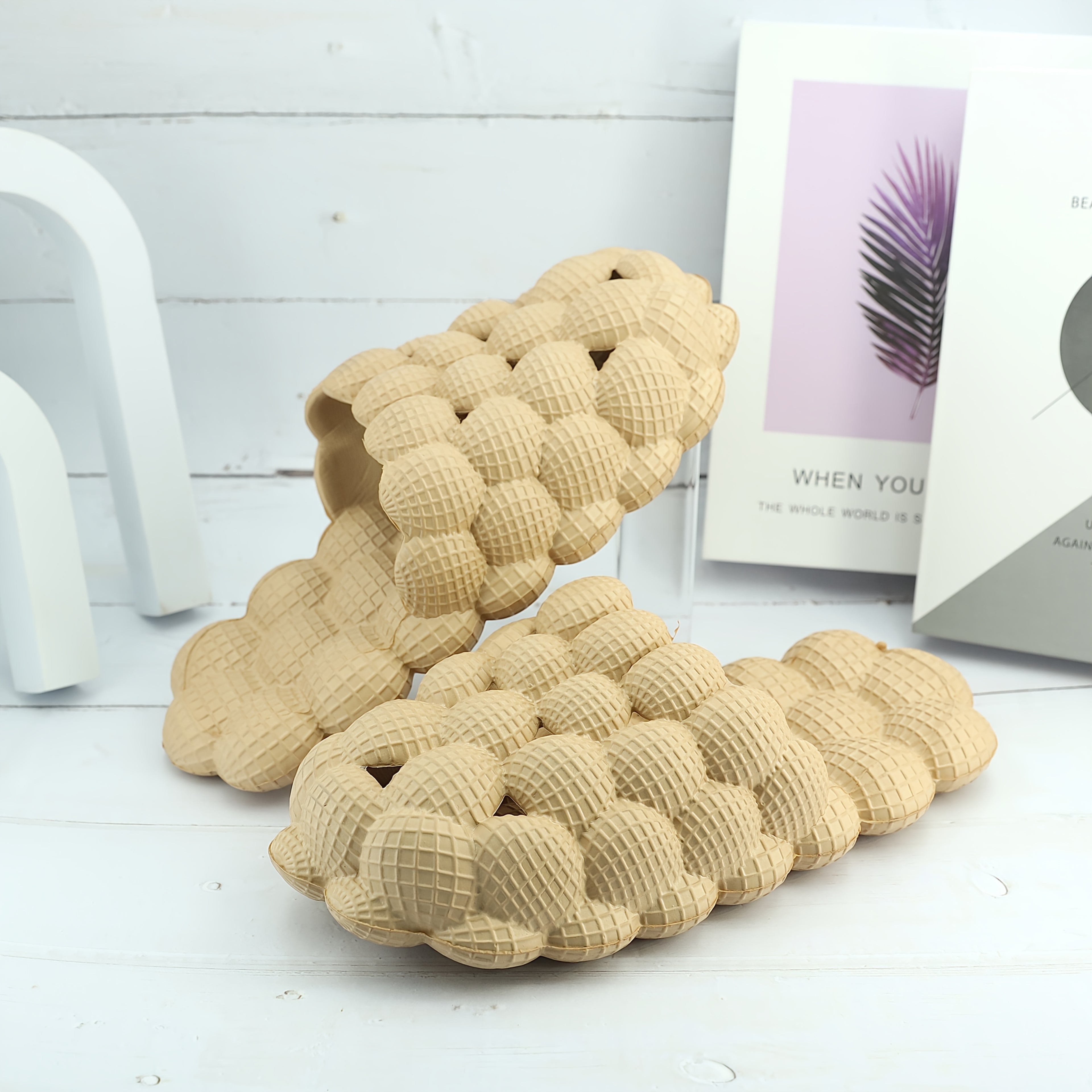 Ciabatte Bubble Slides Ultra Ammortizzate - Pantofole Unisex EVA Casual