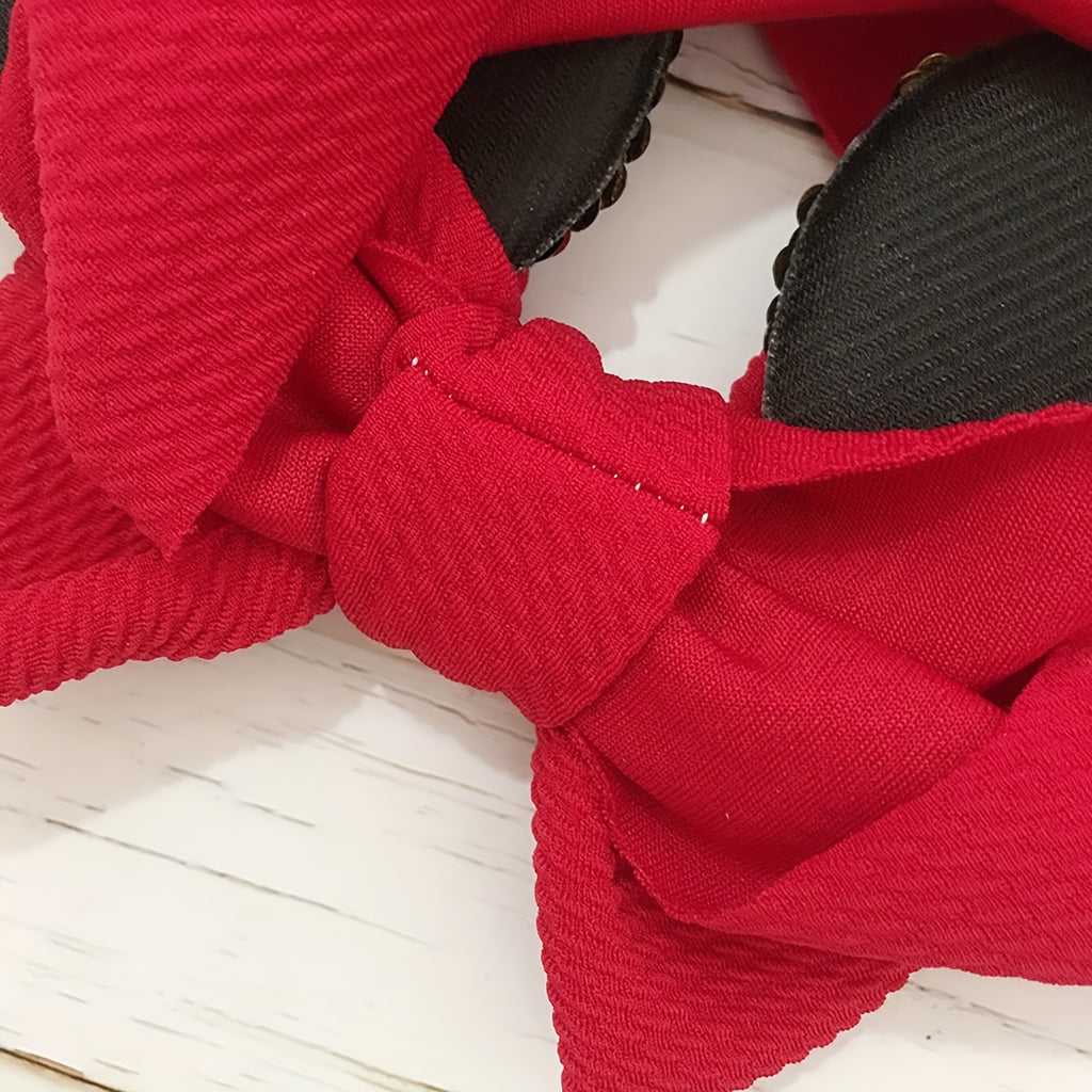 Turbante Neonato Adorabile con Orecchie e Fiocco Paillettes - Perfetto per Costume Bambina e Cosplay Cartoon