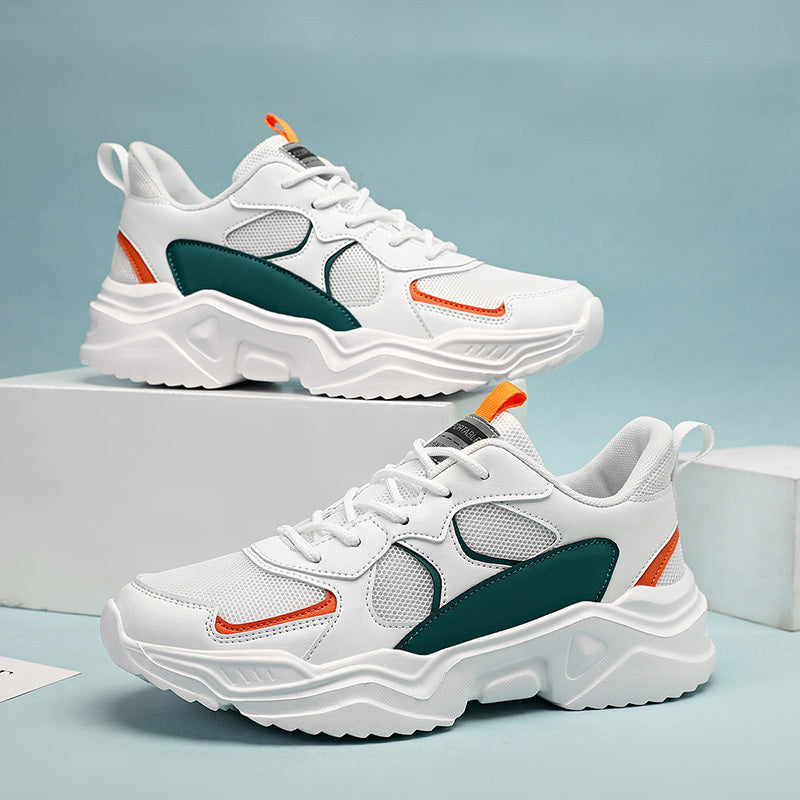 Sneakers Platform Uomo con Zeppa - Scarpe Sportive Dad Shoes Traspiranti