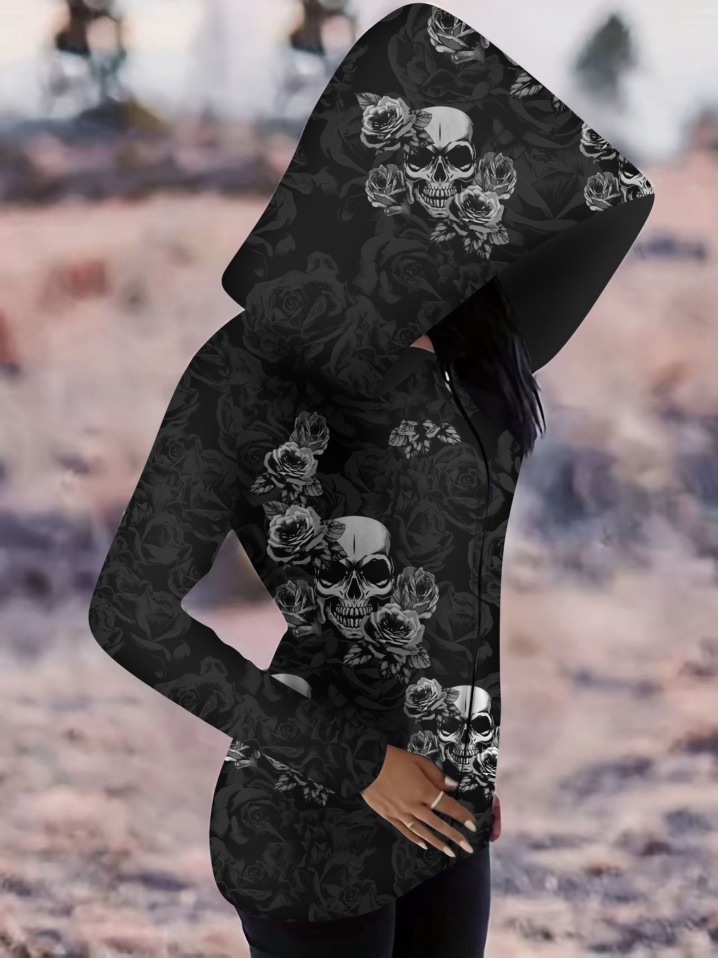 Costume Donna Medievale Rinascimentale – Abito Viking con Cintura e Mantello