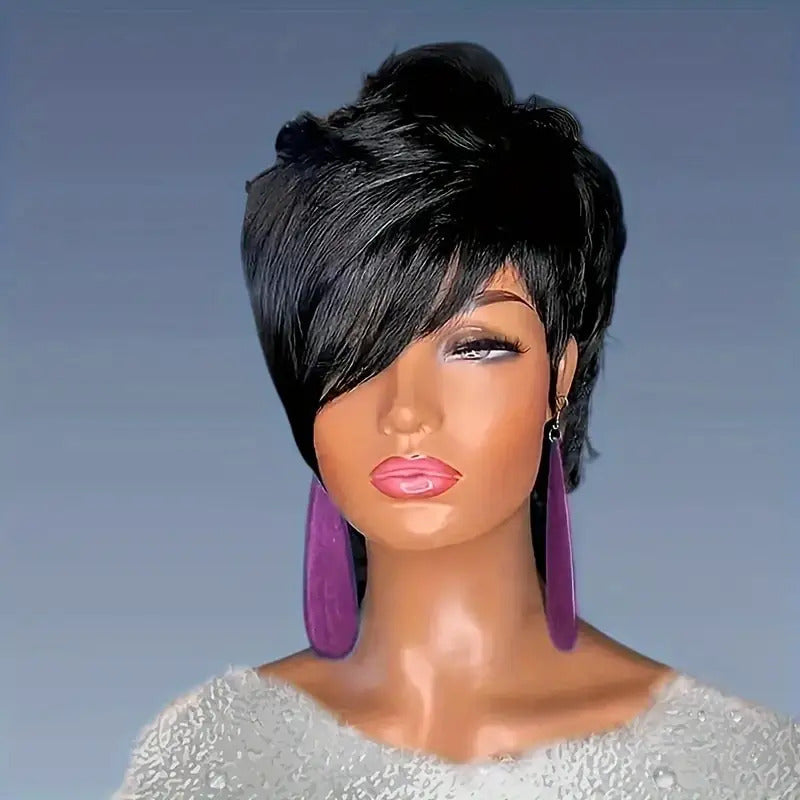 Bohemian Style. Fish-Tail Design. Trendy Hairstyle. Suitable for Daily Life.[Comes with Hairnet] Matte. Rose Net Base. Suitable for Parties, Gatherings, Campus, Taking Photos. Shine in Videos And Live Broadcasts. Halloween. C