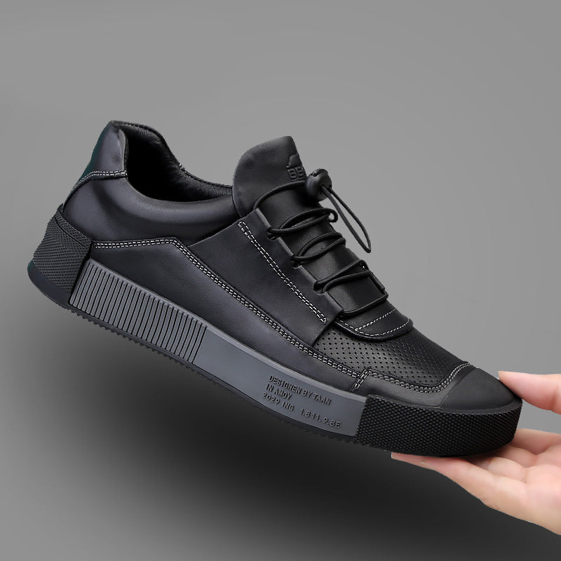 [Genuine Breathable] Genuine Breathable | Men's Casual Shoes | Fashion Lace Up Comfortable