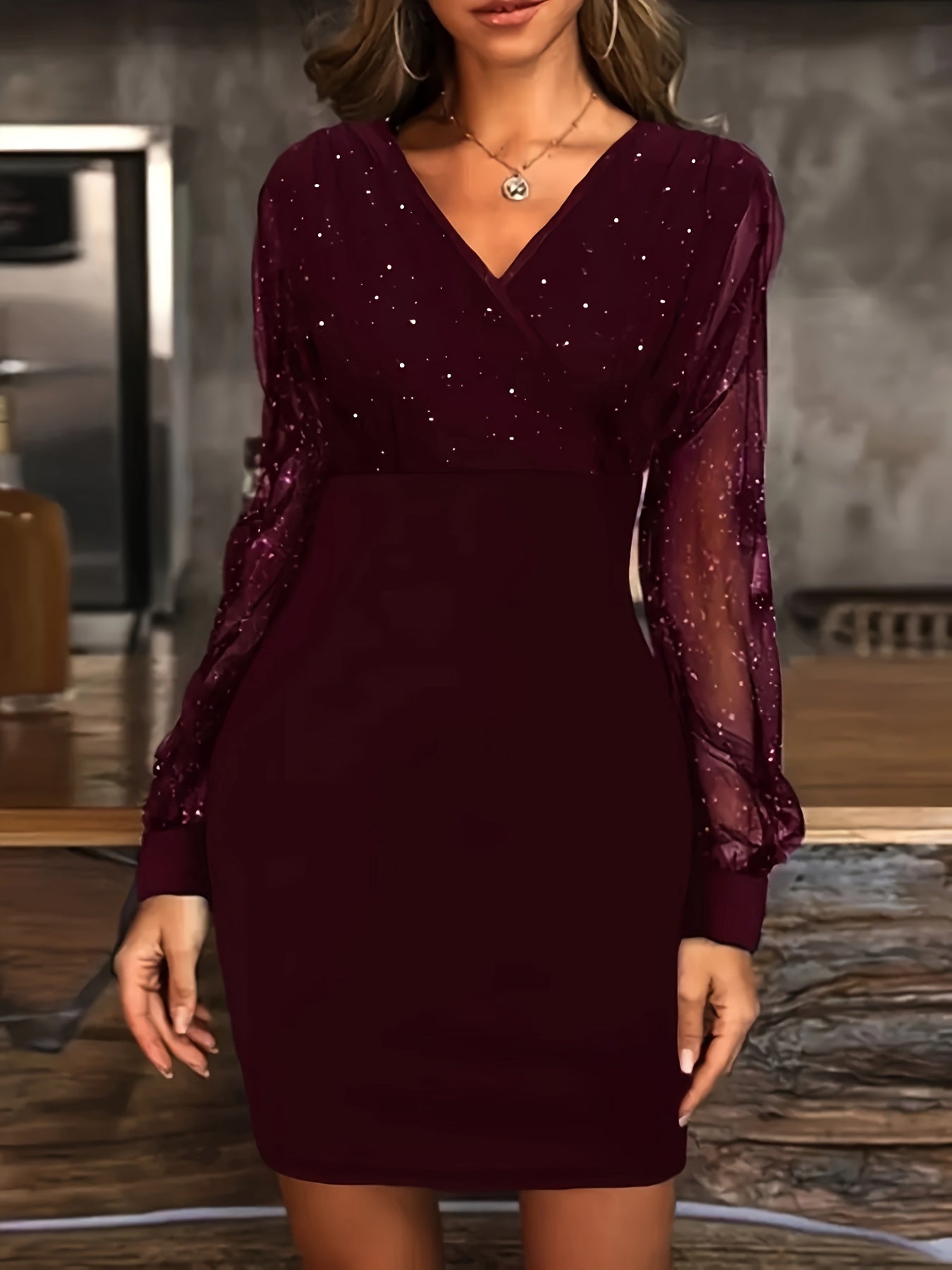 Vestito Elegante Donna Leggero - Abito da Cerimonia Stile Party