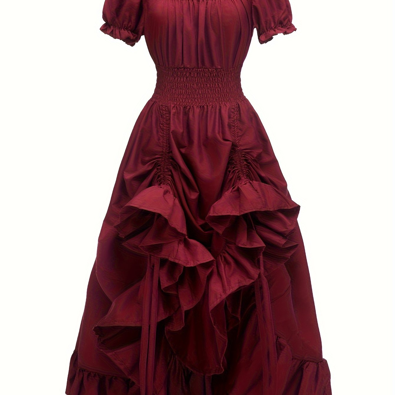 Abito Rinascimentale Vittoriano Donna – Vestito Vintage Elegante per Halloween e Cosplay