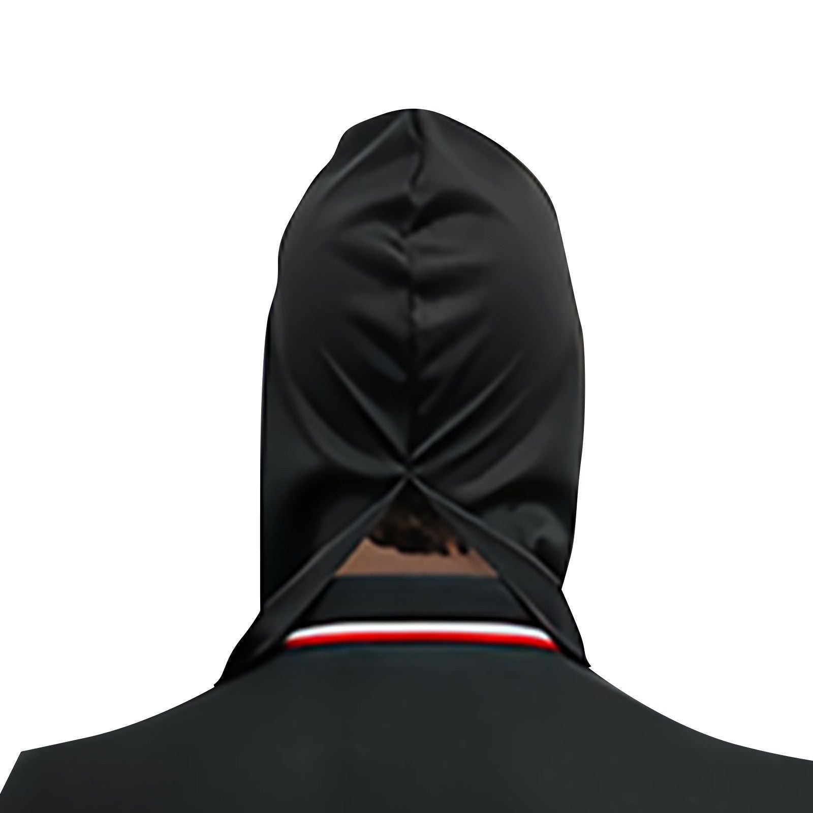 Horror Mask with Red Tongue & Black Hat - Realistic Rice Texture & Exaggerated Eyes - Lightweight Silicone Halloween Costume Mask for Adults - Easy to Wear, No Batteries/Electricity - Spooky Party Makeup for Halloween, Carniv