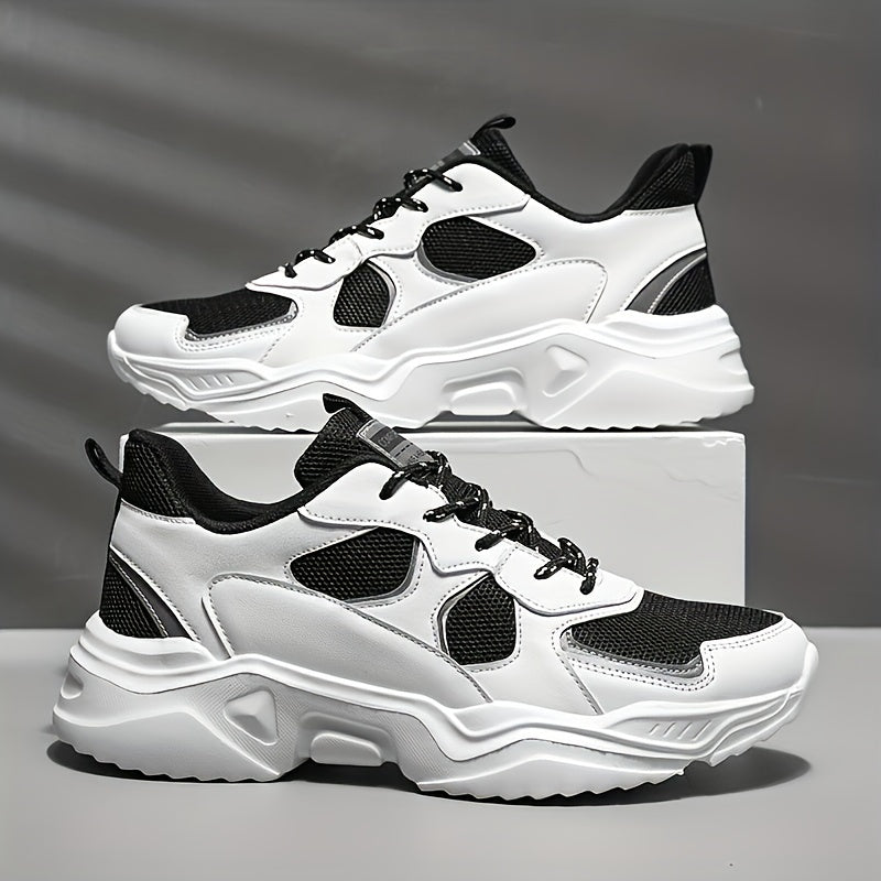 Sneakers Platform Uomo con Zeppa - Scarpe Sportive Dad Shoes Traspiranti