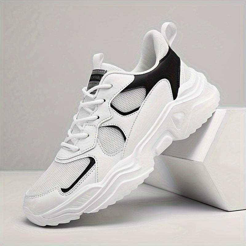 Sneakers Platform Uomo con Zeppa - Scarpe Sportive Dad Shoes Traspiranti