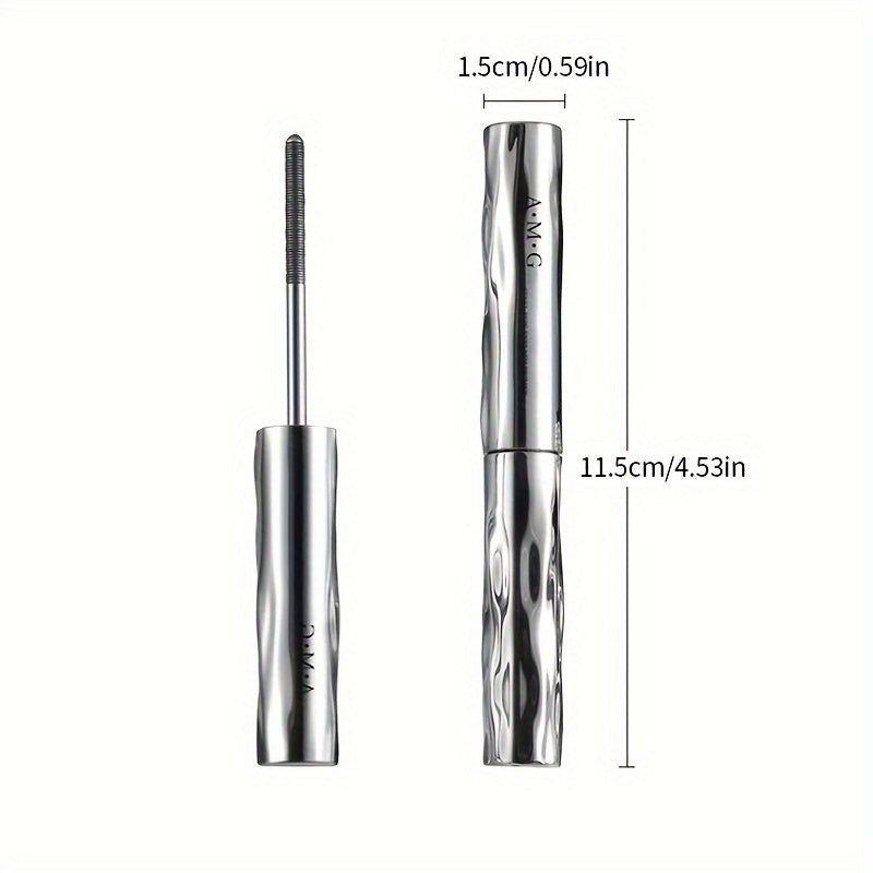 Mascara Waterproof a Tubetto in Acciaio – Lunga Durata Effetto Volume