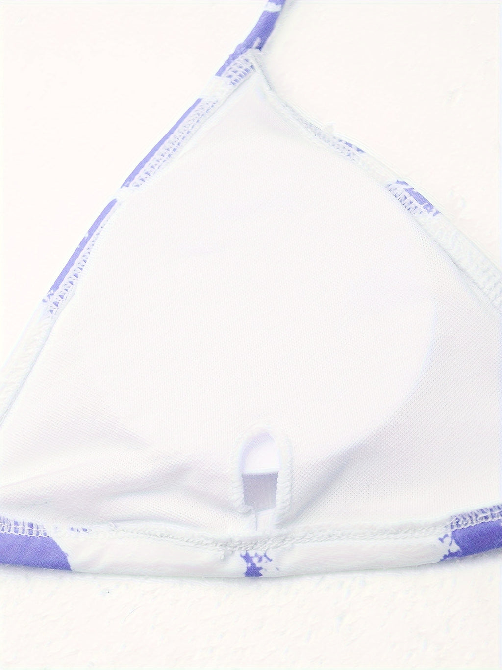 Bikini Donna 2 Pezzi Tie Dye - Halter Vita Alta Regolabile Stile Boxer