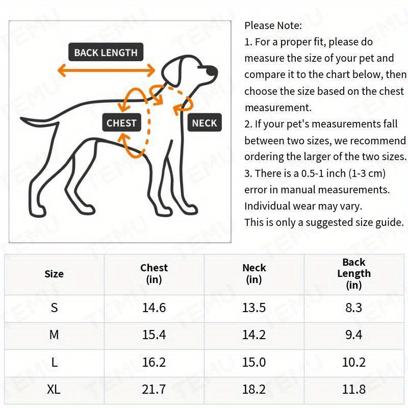 Costume Horror per Cani Taglia Media e Grande – Outfit Spaventoso per Halloween e Natale