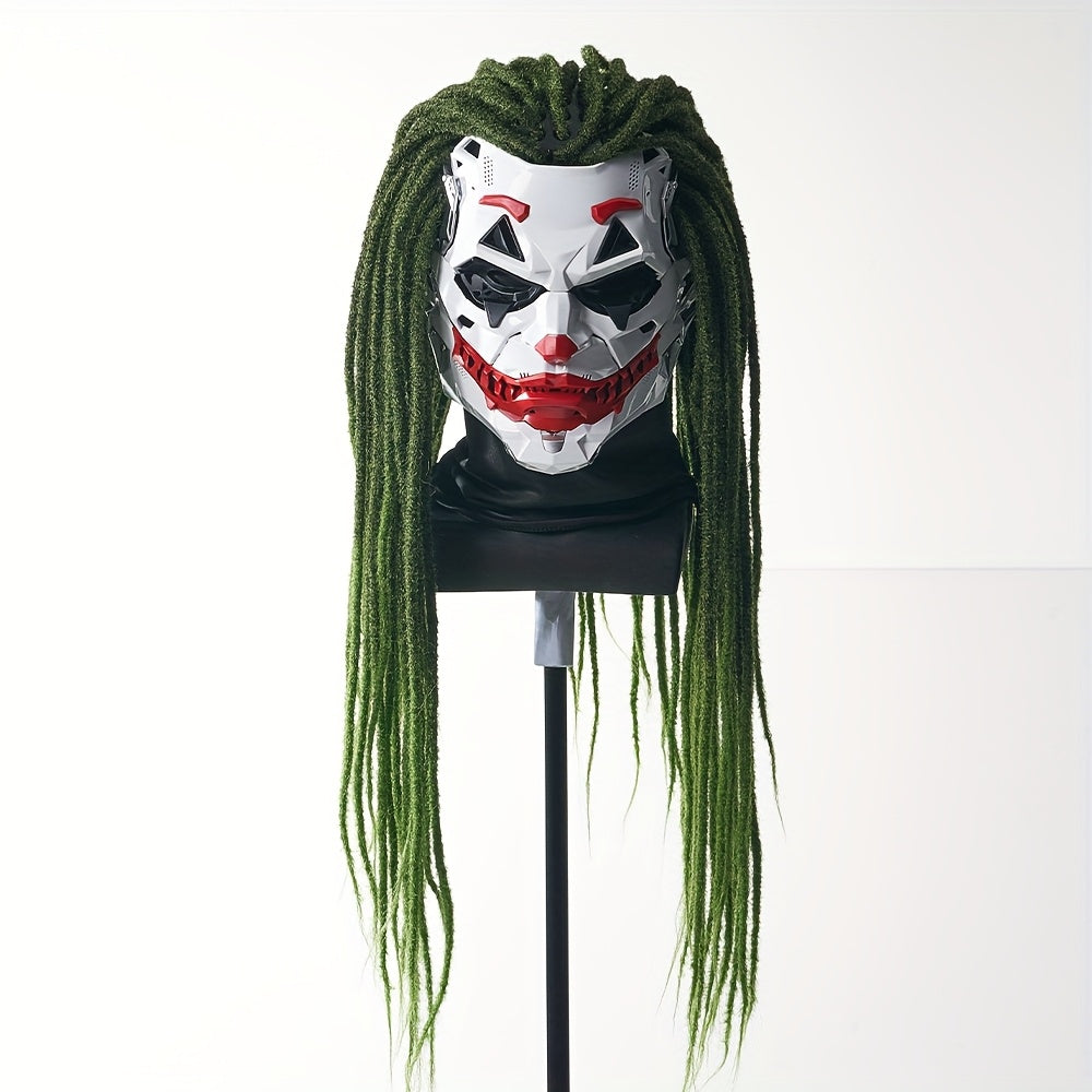 Maschera Joker Clown Halloween – Accessorio Horror per Feste e Carnevale